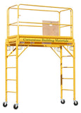 MFS Scaffolding 29"W x 6'L x 6'H w/Guard Rails (MFSR)