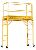 MFS Scaffolding 29"W x 6'L x 6'H w/Guard Rails (MFSR)