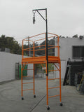 Scaffold Hoist Pulley & 12" Aluminum Pulley Wheel Set (HFSET)