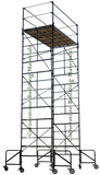 5'W x 7'L x 20'8"H Scaffold Rolling Tower w/ Opt. Outriggers (5X7X20-8SL/DL/O)