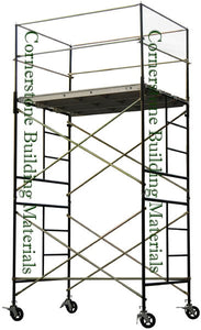 5'W x 7'L x 10'11"H Scaffold Rolling Tower (5X7X10-11SL)