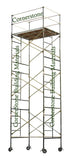 5'W x 7'L x 20'8"H Scaffold Rolling Tower w/ Opt. Outriggers (5X7X20-8SL/DL/O)